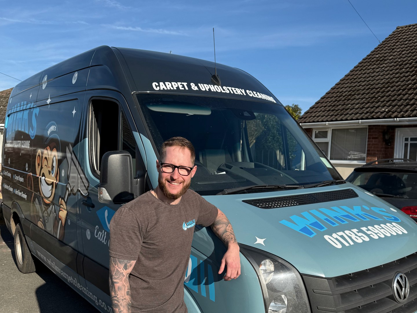 Jack from Wink's with his van